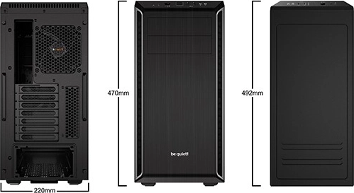 Ready for liquid cooling up to 360 mm