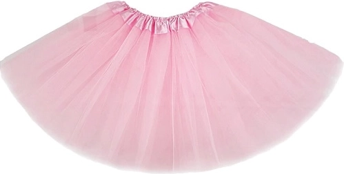 Three layers of voluminous tulle
