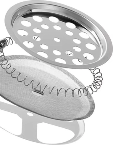 Tīrs uzlējums pateicoties nerūsējoša tērauda virzulim