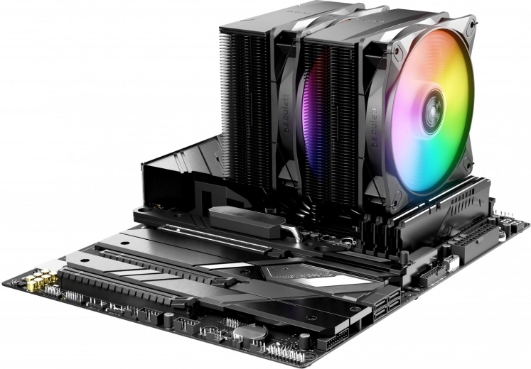 Divi 120 mm Light Wings LX ventilatori ar ARGB