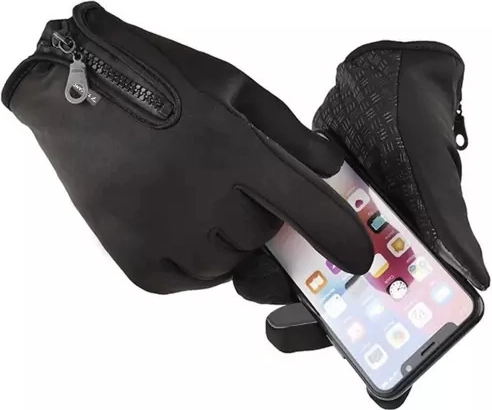 Tālruņa vadība bez cimdu novilkšanas