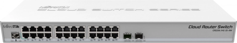 Two 10Gb SFP+ uplinks for a fast backbone