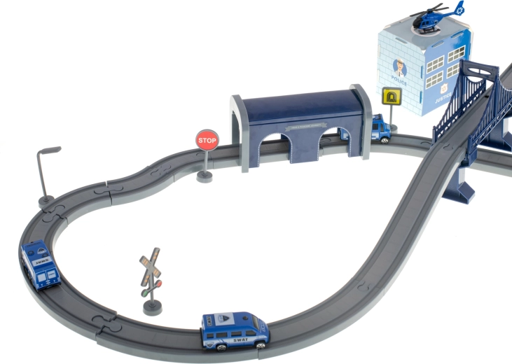 Aizraujošs policijas aprīkojums bezgalīgiem stāstiem