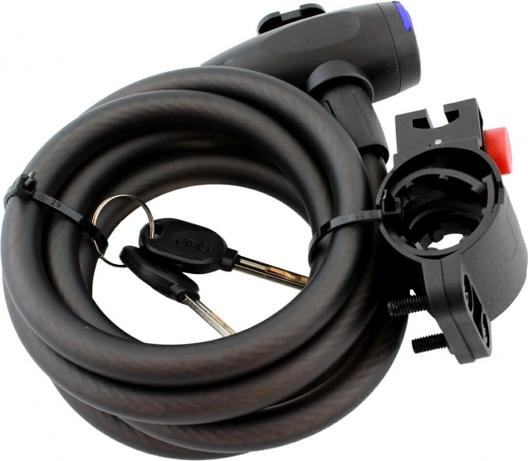 Atslēgas slēdzene ar putekļu vāciņu un 2 atslēgām