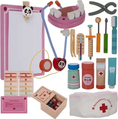 Bagātīgs koferītis ar 43 elementiem