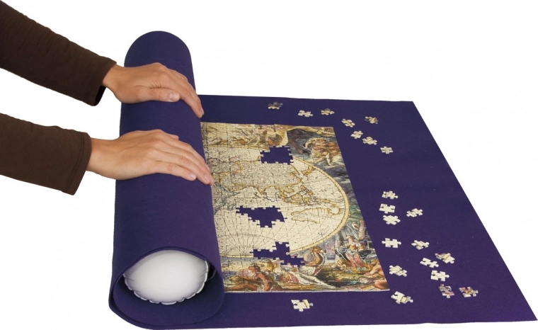 Droša nepabeigtās puzles satināšana un uzglabāšana