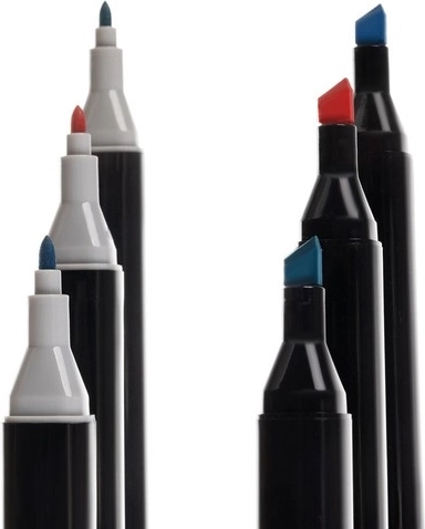 Divi uzgaļi maksimālai precizitātei un pārklājumam