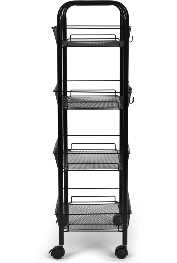 Četri ietilpīgi grozu plaukti