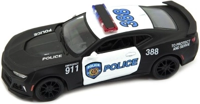 Autentisks policijas auto ar atpakaļgaitas piedziņu