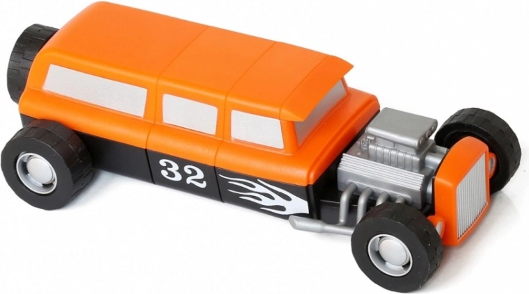 Dinamiska izklaide ar pull-back piedziņu