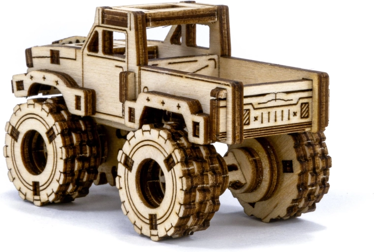 Autentisks monster truck izskats