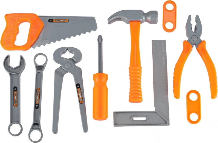 Bagātīgs instrumentu un piederumu komplekts