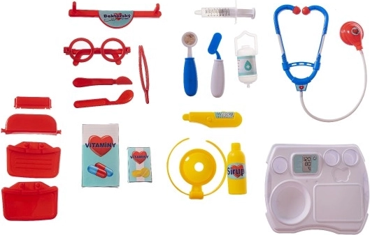 Pilns aprīkojums spēlei “ārsti”