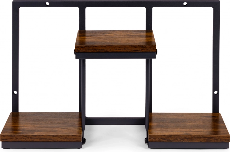 Stabils tērauda rāmis ar 3 līmeņiem