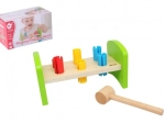 Wooden Hammer Bench with Plastic Pegs Classic World