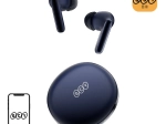 QCY T13 ANC2 Wireless Earbuds with Active Noise Cancellation, Blue