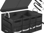 XTROBB 50 L Textile Car Trunk Organizer with Lid