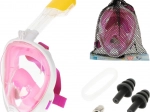 Full folding snorkel mask S/M pink