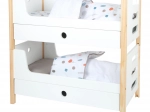 Little Button wooden bunk bed for dolls
