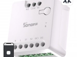 Vieds Wi‑Fi slēdzis SONOFF MINI‑D ar MATTER atbalstu (AC/DC 12–48 V, bezpotenciāla)