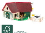 Little Foot Wooden Farm with Animals