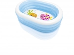 Inflatable Oval Pool Whale 163 × 107 × 46 cm