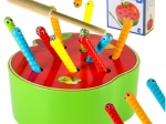 Magnetic motor skills game for kids – catch the caterpillar