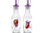 TORO stikla pudeles eļļai un etiķim 180 ml – lavanda, 2 gab.