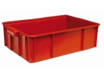 Plastmasas gaļas kaste 60 × 40 × 17 cm, kravnesība 15 kg