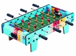 Wooden tabletop foosball 60.5 × 30.5 × 18.5 cm