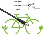 E-bike Charger 36 V (42 V, 2 A) with 5.5 × 2.1 mm Connector