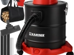 KAMINER ugunsizturīgs bezmaisu pelnu putekļsūcējs 20 litri ar pūšanas funkciju