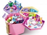 Sluban bucket with pink bricks
