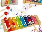 Wooden colorful xylophone for children