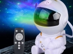 Astronauta zvaigžņotās debess projektors ar tālvadību