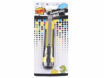 Snap-off knife with ergonomic handle 9 mm