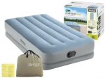Uzpūšams vienvietīgs matracis 191 × 99 × 36 cm ar iebūvētu USB elektrisko pumpi Intex