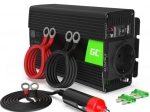 Pārveidotājs Green Cell 24V/230V 300W/600W ar modificētu sinusvilni