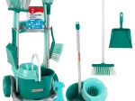 Children’s Cleaning Trolley LEIFHEIT with Mop, Broom and Accessories KLEIN