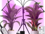 LED audzēšanas lampa uz statīva ar 4 rokām CARDLOV
