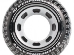 Inflatable swimming ring shaped like a tire with handles INTEX