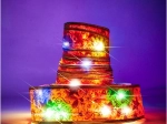 Decorative LED Ribbon 10 m, 100 LEDs, battery-powered