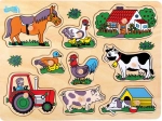Small Foot wooden puzzle Farm